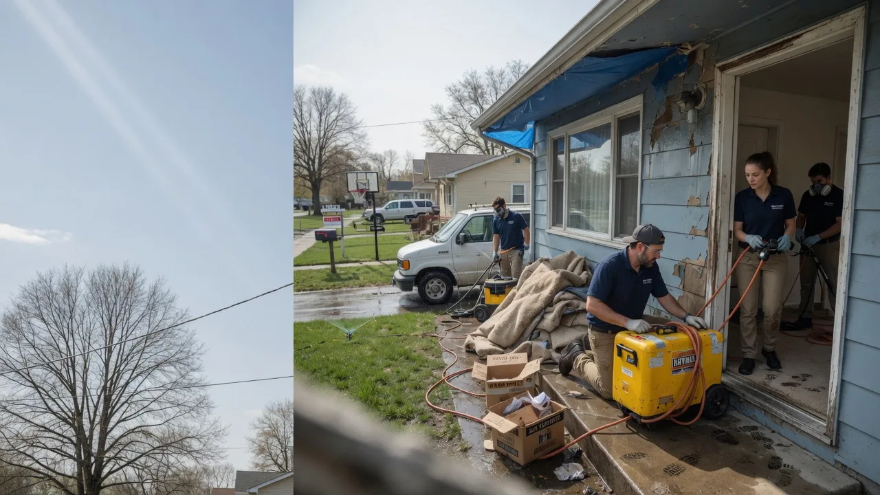 Basement Flood Cleanup in Eunice, NM near me